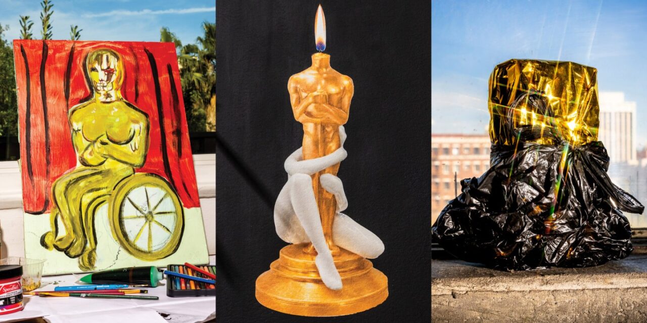 Guns and Glitter: How L.A.’s Top Artists Reimagine the Oscar