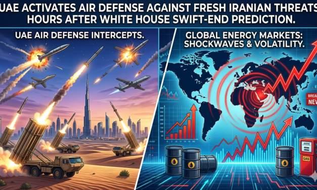 UAE Intercepts Iranian Missiles as U.S. Predicts War’s End: What It Means for Global Markets